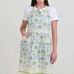 Pomegranate Inc Palms & Pineapples Apron^ Aprons
