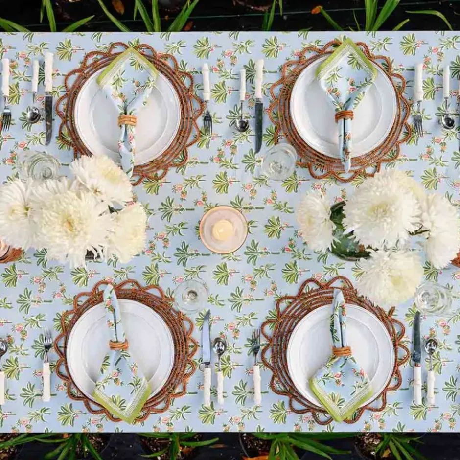 Pomegranate Inc Palms & Pineapples Tablecloth^ Tablecloths