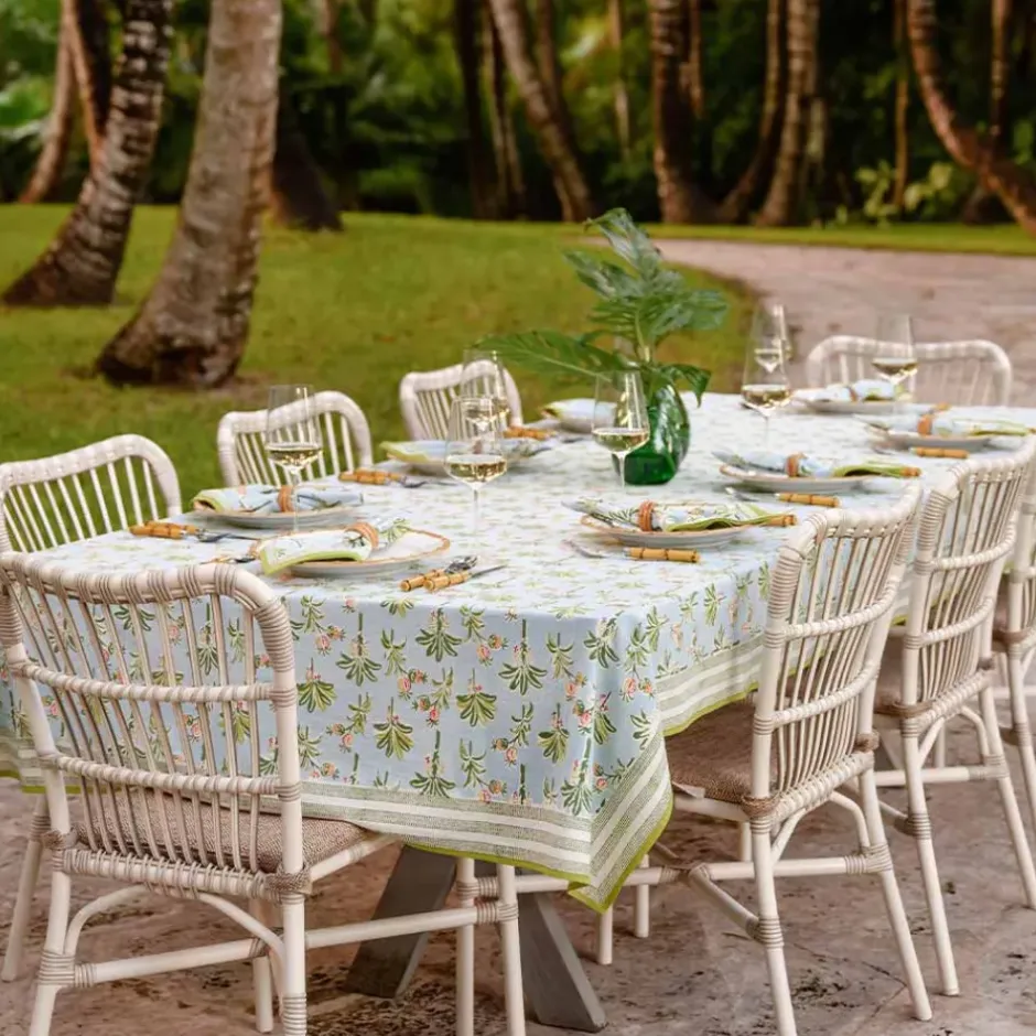 Pomegranate Inc Palms & Pineapples Tablecloth^ Tablecloths