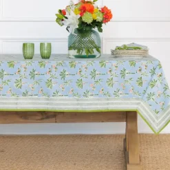 Pomegranate Inc Palms & Pineapples Tablecloth^ Tablecloths