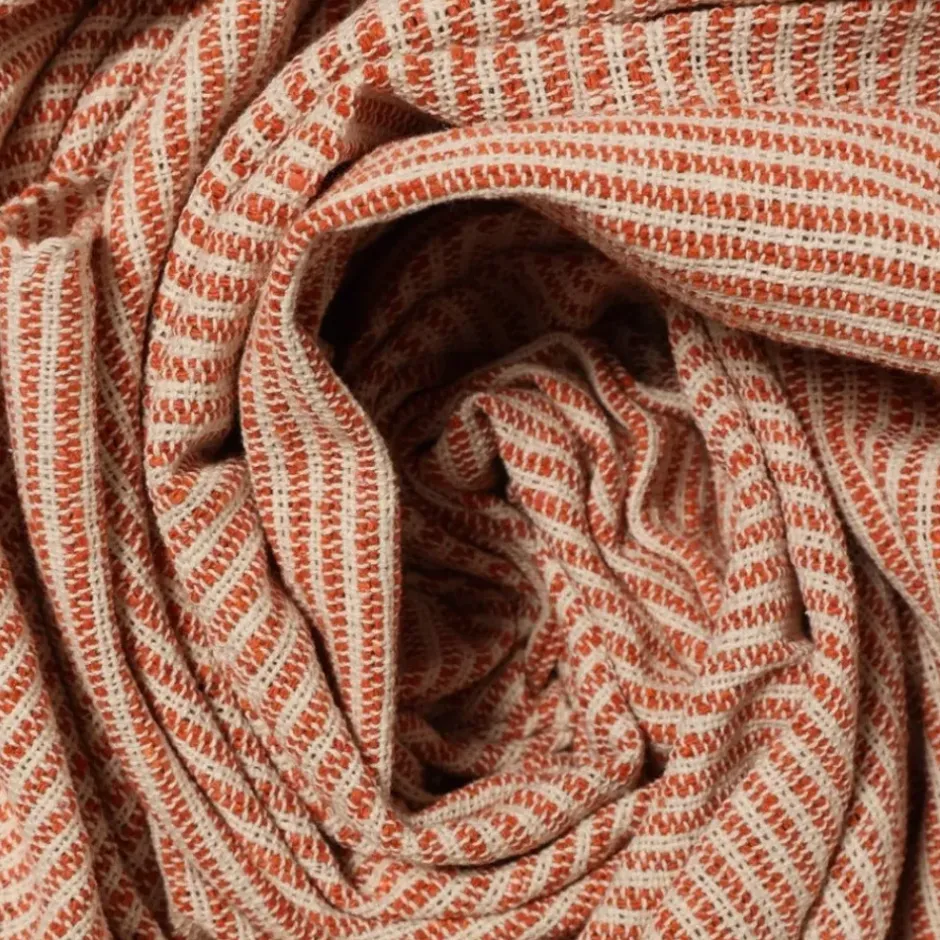 Pomegranate Inc Persimmon Woven Throw^ Quilts, Pillows & Throws