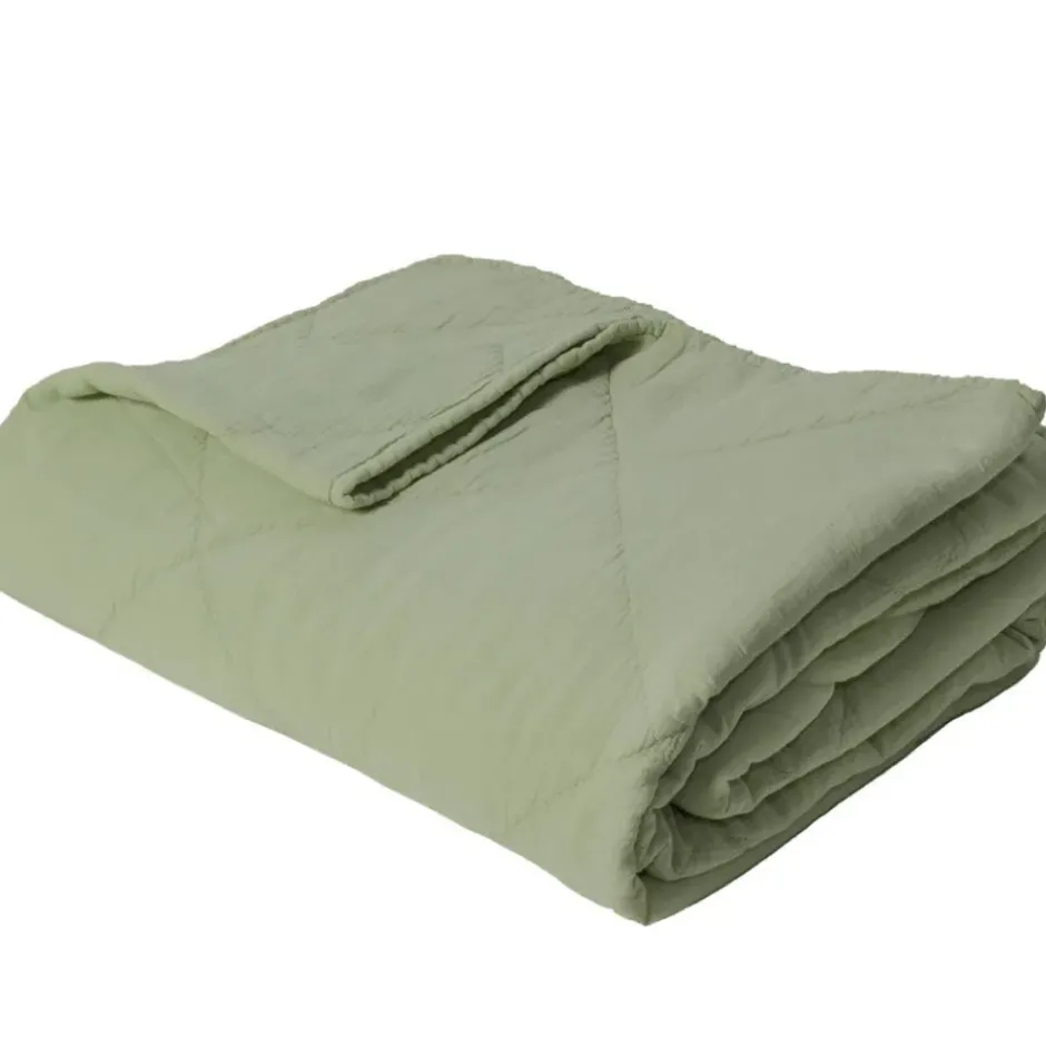 Pomegranate Inc Pistachio Cotton Throw^ Quilts, Pillows & Throws