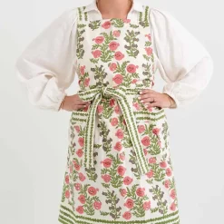 Pomegranate Inc Pom Bells Fern & Poppy Apron^ Aprons