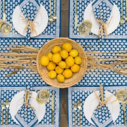 Pomegranate Inc Pom Buti Denim Placemat | Set of 4^ Printed Placemats