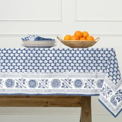 Pomegranate Inc Pom Buti Denim Tablecloth^ Tablecloths