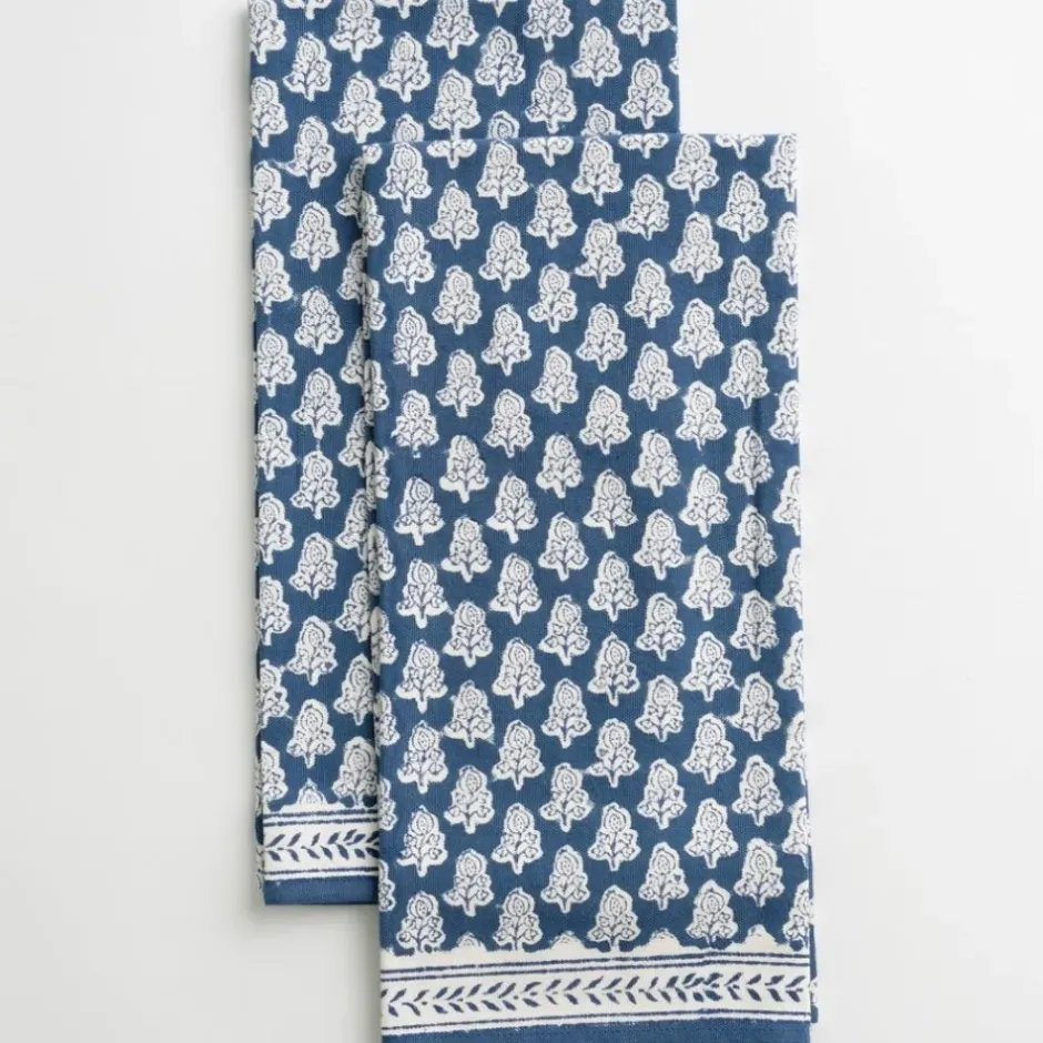Pomegranate Inc Pom Buti Denim Tea Towels^ Tea Towels