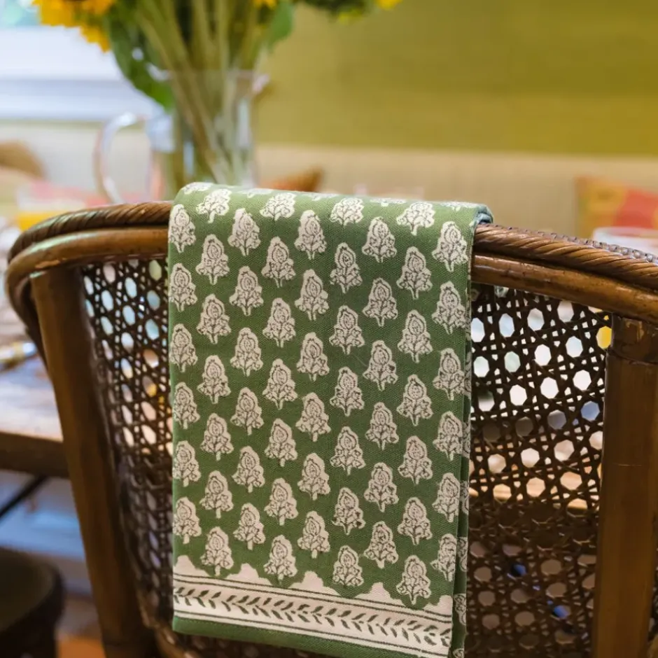 Pomegranate Inc Pom Buti Green Tea Towels^ Tea Towels