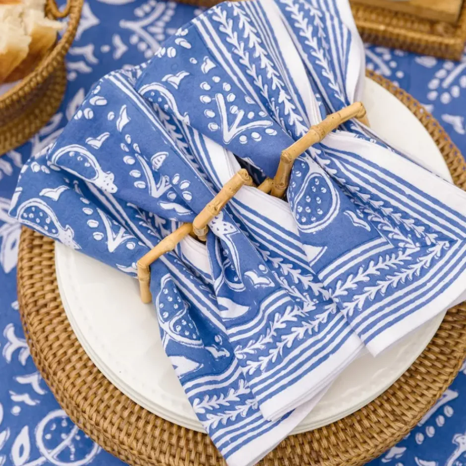 Pomegranate Inc Pomegranate Blue Napkin | Set of 4^ Napkins