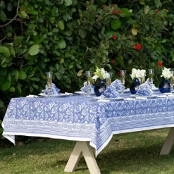 Pomegranate Inc Pomegranate Blue Tablecloth^ Tablecloths