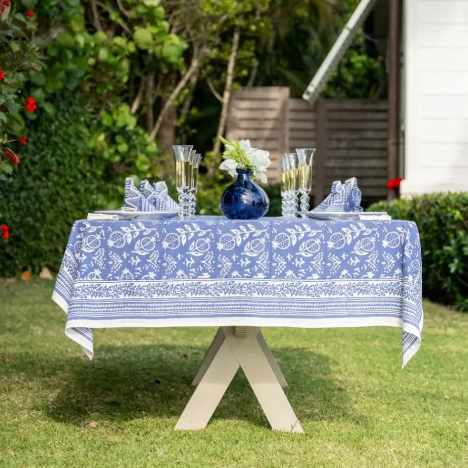 Pomegranate Inc Pomegranate Blue Tablecloth^ Tablecloths