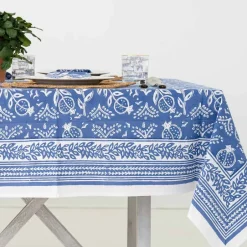 Pomegranate Inc Pomegranate Blue Tablecloth^ Tablecloths