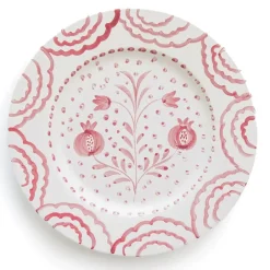 Pomegranate Inc Pomegranate Duet Rose Dinner Plate | Set of 2^ Dinnerware