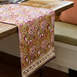 Pomegranate Inc Pomegranate Garden Plum & Ochre Table Runner^ Table Runners