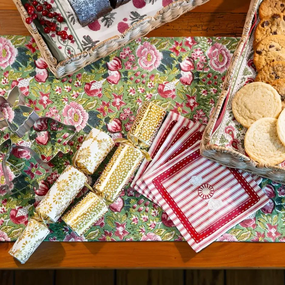 Pomegranate Inc Pomegranate Garden Wine & Rose Table Runner^ Table Runners