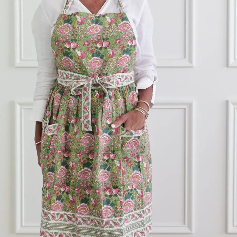 Pomegranate Inc Pomegranate Garden Wine & Rose Apron^ Aprons