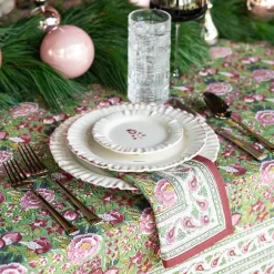 Pomegranate Inc Pomegranate Garden Wine & Rose Tablecloth^ Tablecloths