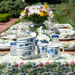 Pomegranate Inc Pomegranate Trio Sketch Cobalt Blue Mug | Set of 2^ Dinnerware
