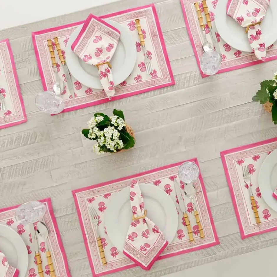 Pomegranate Inc Rosé Placemat | Set of 4^ Printed Placemats