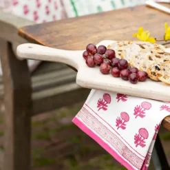 Pomegranate Inc Rosé Tea Towels | Set of 2^ Tea Towels