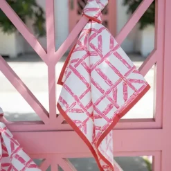 Pomegranate Inc Rose Bamboo Napkin | Set of 4^ Napkins