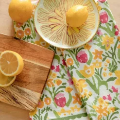 Pomegranate Inc 70s Flower Tea Towels^ Tea Towels