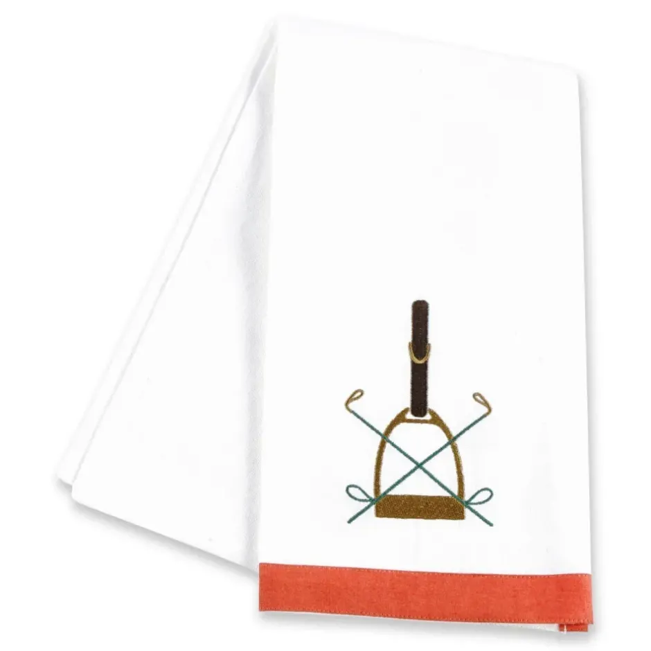 Pomegranate Inc Stirrup Motif Tea Towels^ Tea Towels