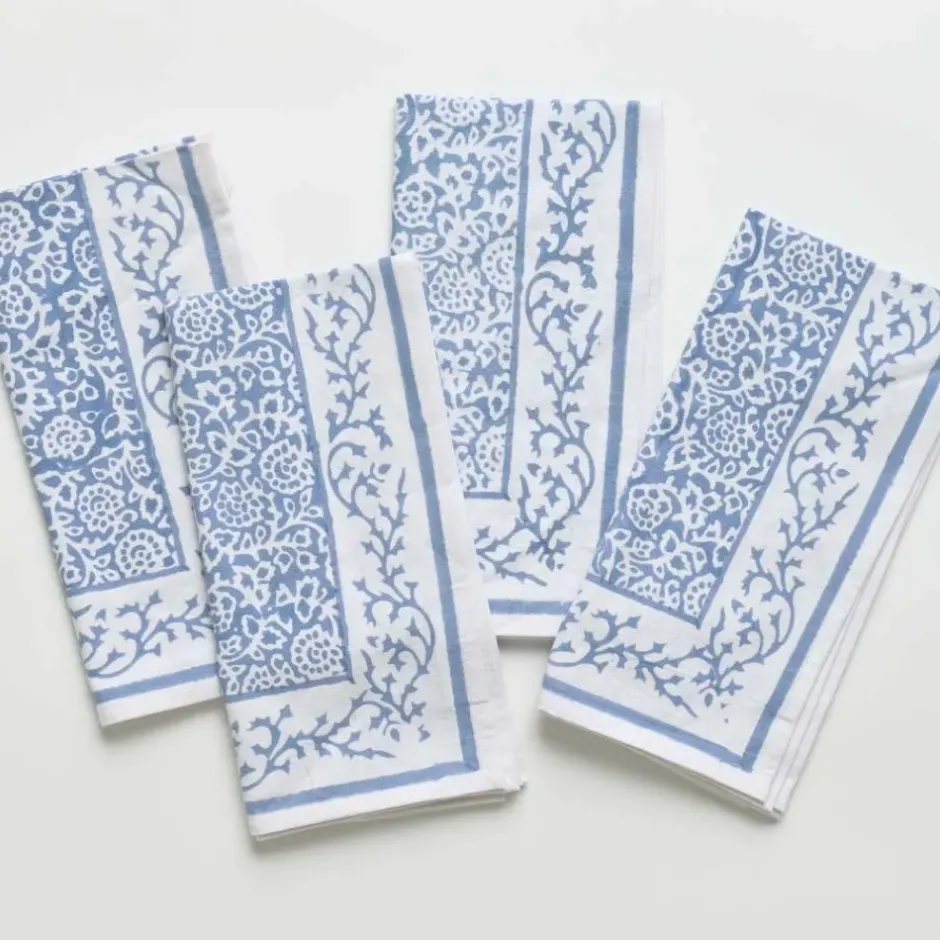 Pomegranate Inc Tapestry Blue Napkin^ Napkins