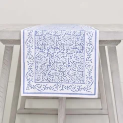 Pomegranate Inc Tapestry Blue Table Runner^ Table Runners
