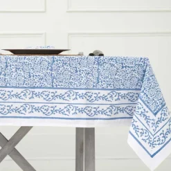 Pomegranate Inc Tapestry Blue Tablecloth^ Tablecloths