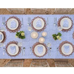 Pomegranate Inc Tapestry Blue Tablecloth^ Tablecloths