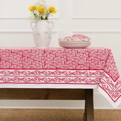 Pomegranate Inc Tapestry Deep Red Tablecloth^ Tablecloths