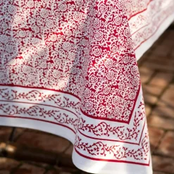 Pomegranate Inc Tapestry Deep Red Tablecloth^ Tablecloths