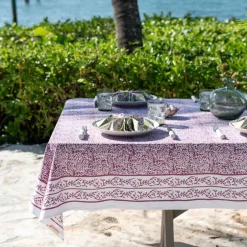Pomegranate Inc Tapestry Eggplant Tablecloth^ Tablecloths