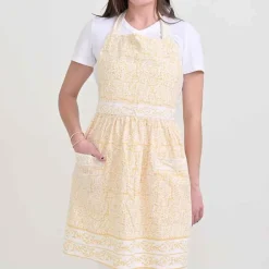 Pomegranate Inc Tapestry Marigold Apron^ Aprons