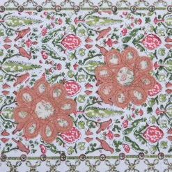 Pomegranate Inc Terracotta Woven Doodles Coaster | Set of 4^ Woven Placemats