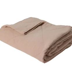 Pomegranate Inc Washed Apricot Cotton Throw^ Quilts, Pillows & Throws