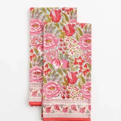 Pomegranate Inc Wildflower Garden Tea towels^ Tea Towels