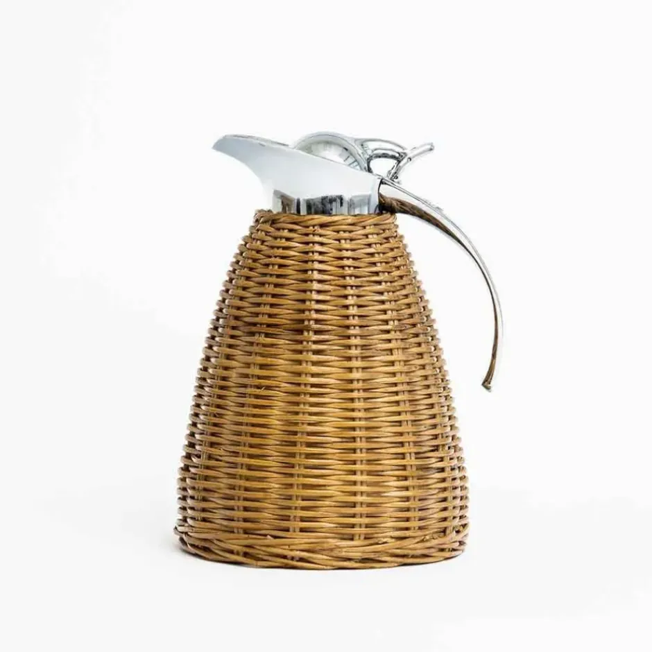 Pomegranate Inc Woven Rattan Thermos^ Rattan, Wicker & Bamboo
